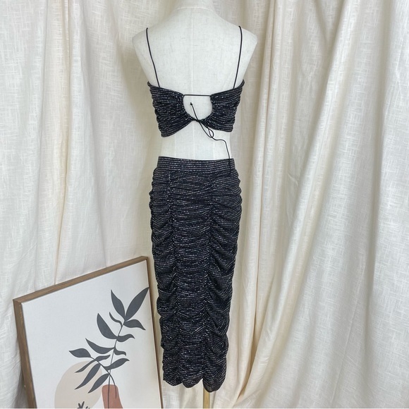 For Love & Lemons For Victoria’s Secret All that Glitter MIDI skirts Set Swiftie - Picture 5 of 12